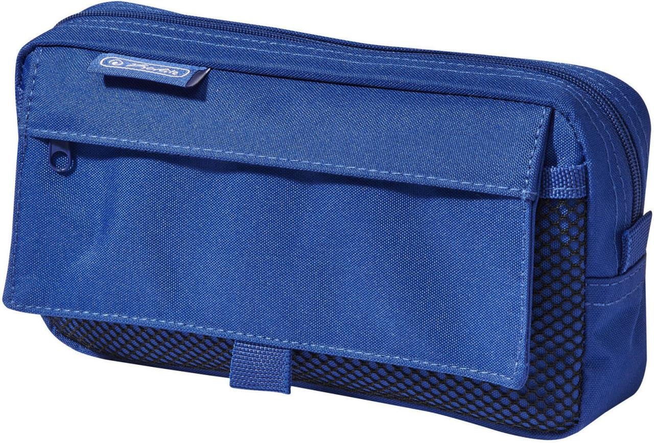 herlitz Schlampermäppchen blau