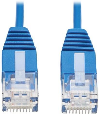 Eaton Tripp Lite Series Cat6 Gigabit Molded Ultra-Slim UTP Ethernet Kabel (RJ45 Stecker/Stecker), Blau, 5 ft. (1.52 m)
