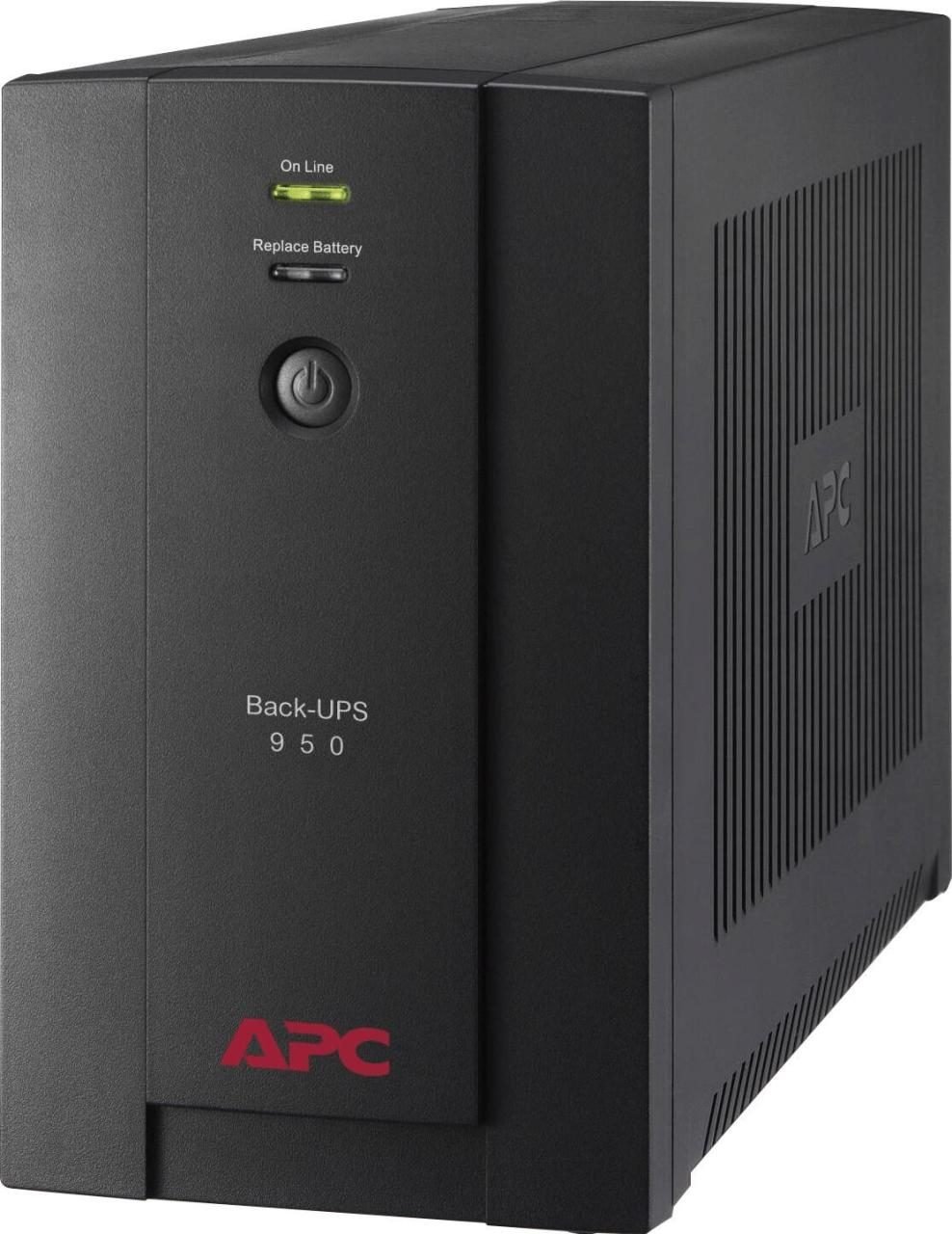 APC BX950UI Back-UPS BX 950VA, 230 V, AVR, IEC-Ausgänge