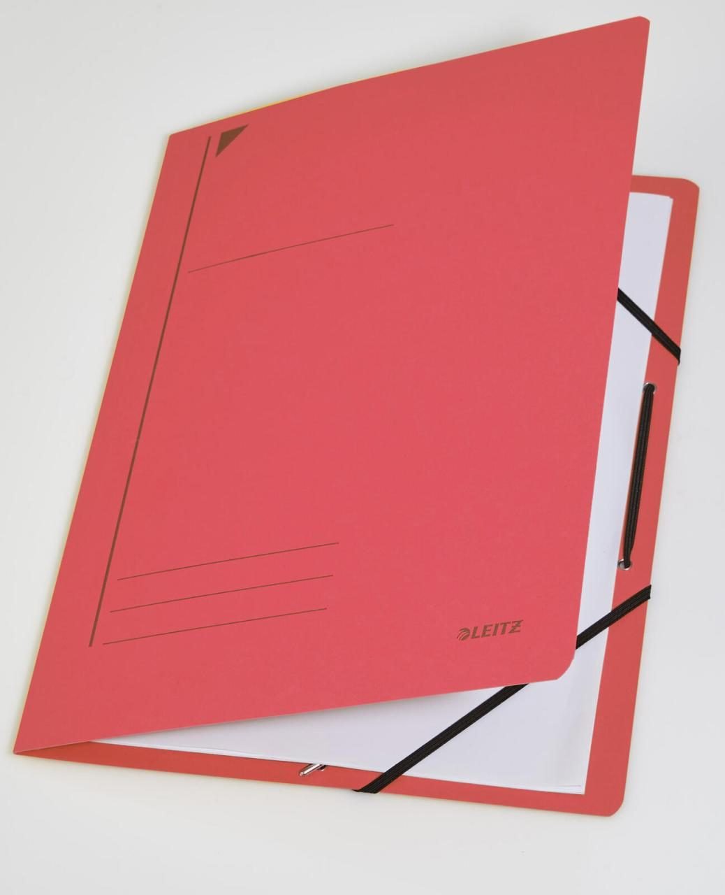 LEITZ Eckspanner 3980 DIN A4 rot
