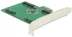 Delock PCI Express Karte zu 2 x intern mSATA