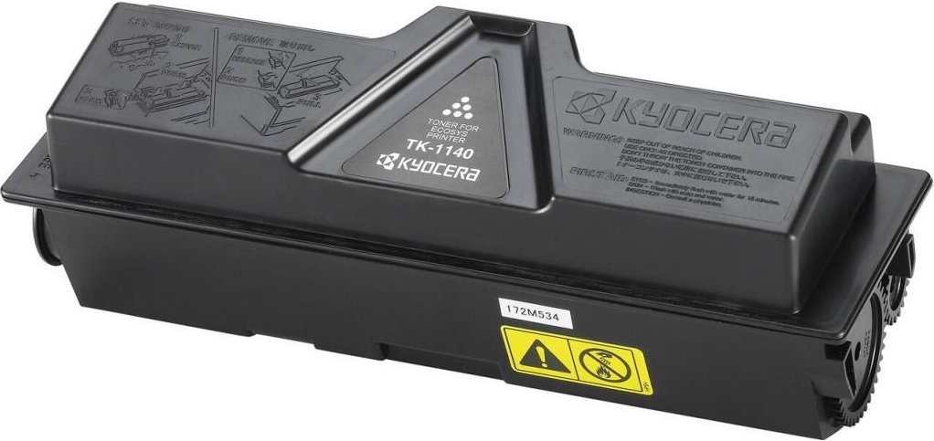 Kyocera Original TK-1140 Toner schwarz 7.200 Seiten (1T02ML0NL0) für FS-1035MFP/DP, 1135MFP, ECOSYS M2035dn, M2535dn