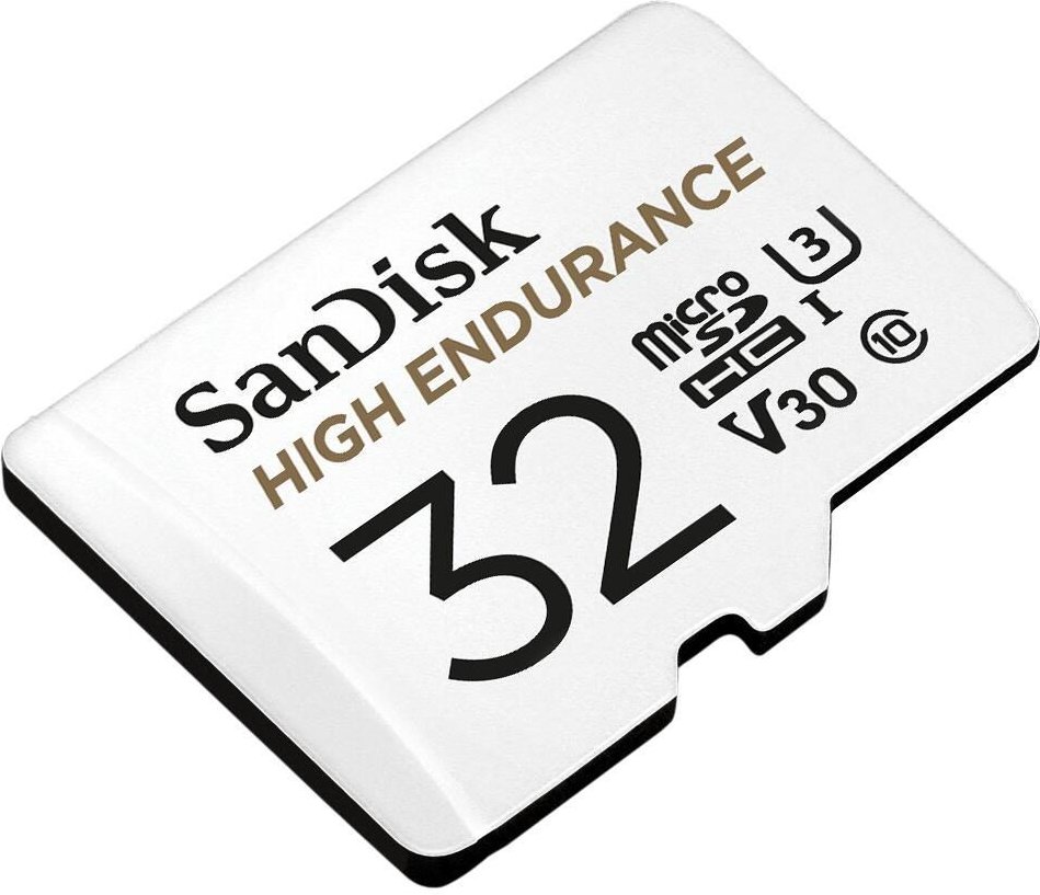 SanDisk High Endurance microSDHC Speicherkarte 32GB + SD Adapter