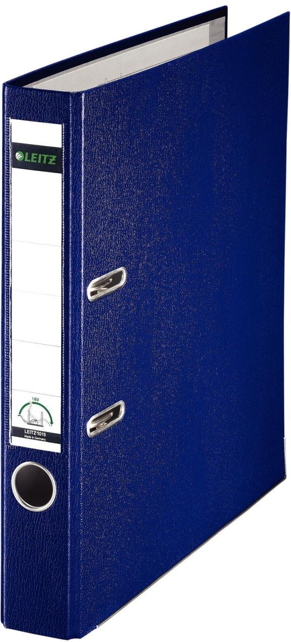 Thumbnail - LEITZ Ordner Rückenbreite 5.2 cm DIN A4 Kunststoff nachtblau