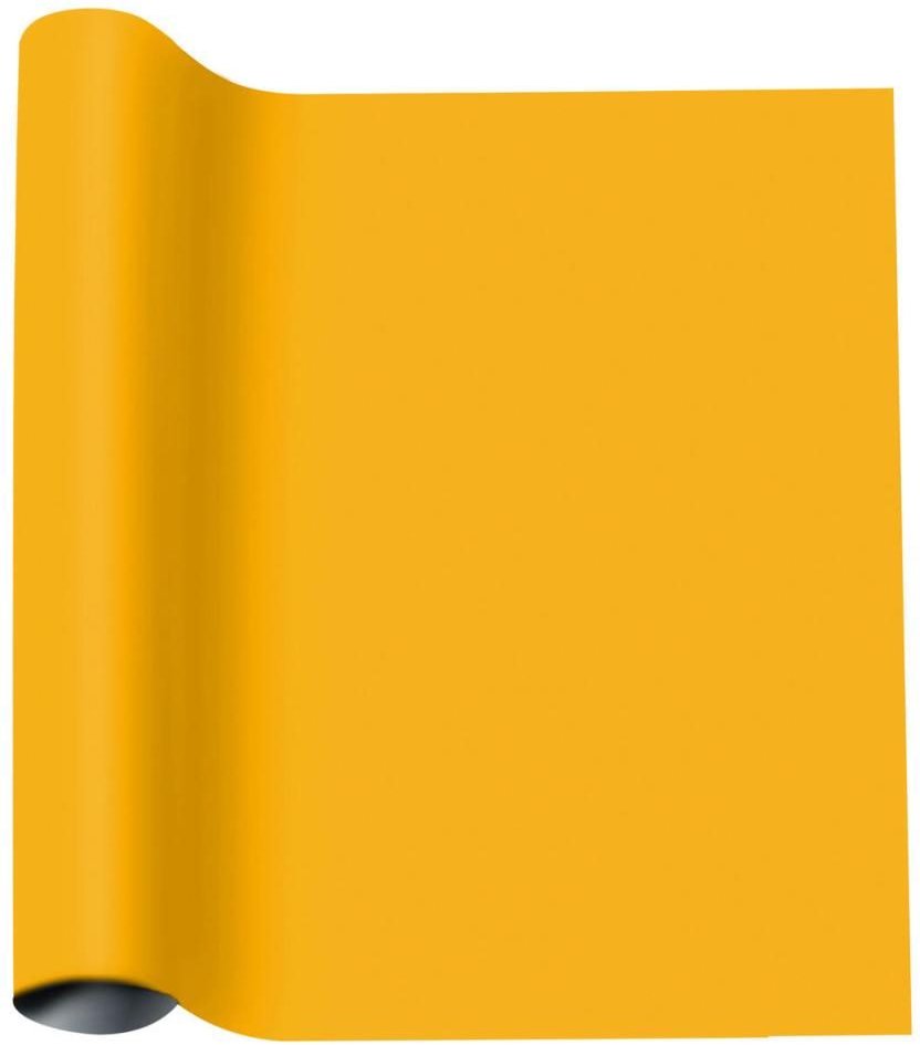 Thumbnail - plottiX Aufbügelfolie 32 cm x 50 cm sonnengelb