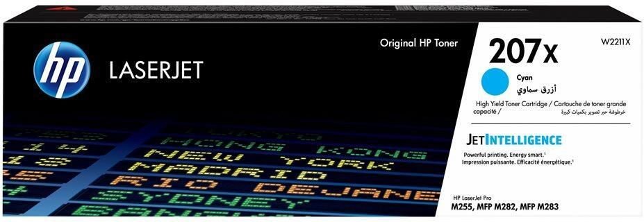HP Original 207X Toner - cyan (W2211X)