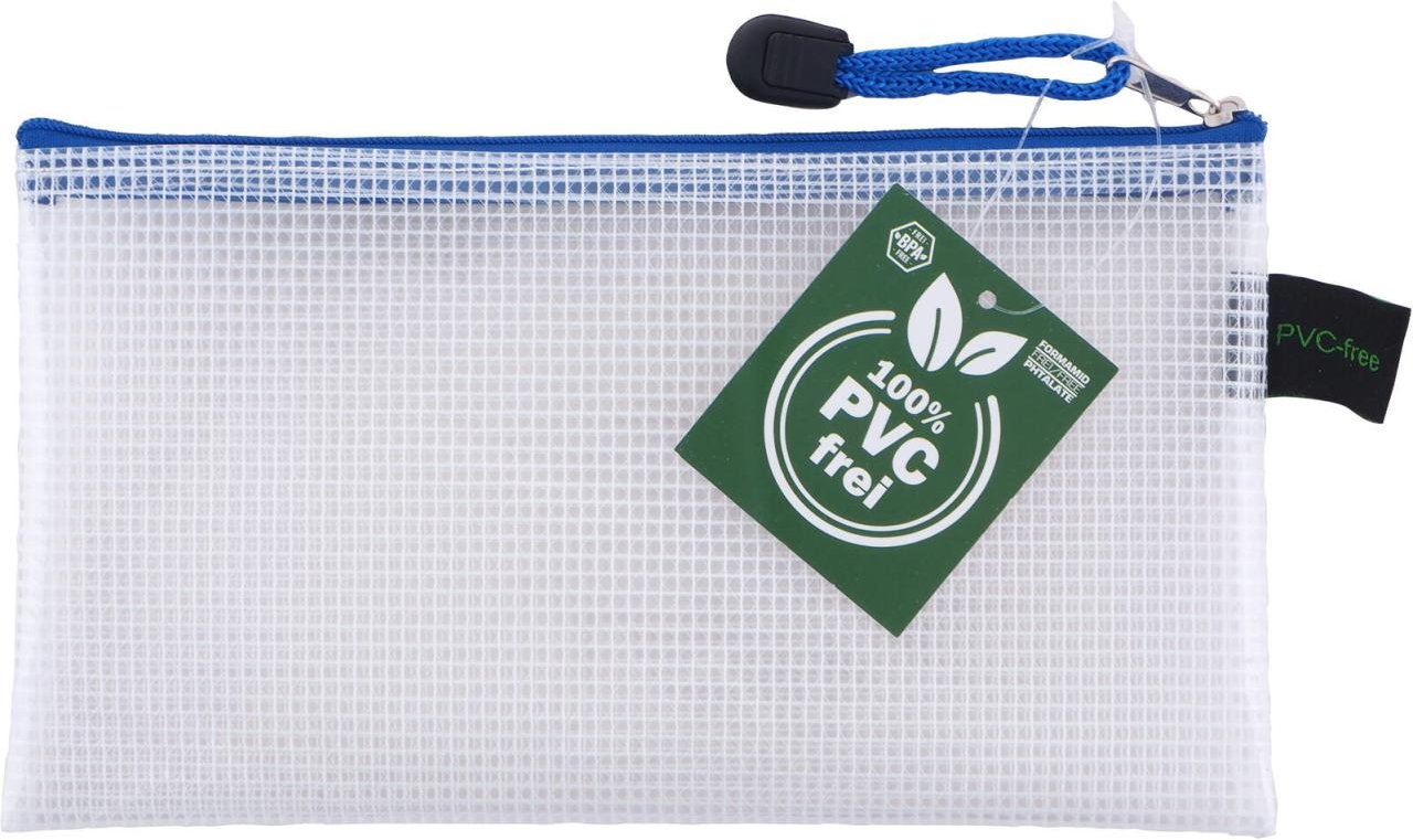 FolderSys Reißverschlussbeutel 22x12cm transparent