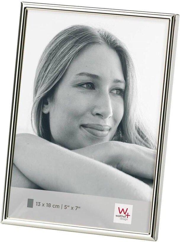 Thumbnail - walther design Bilderrahmen Chloe 13,3 x 18,7 cm silber