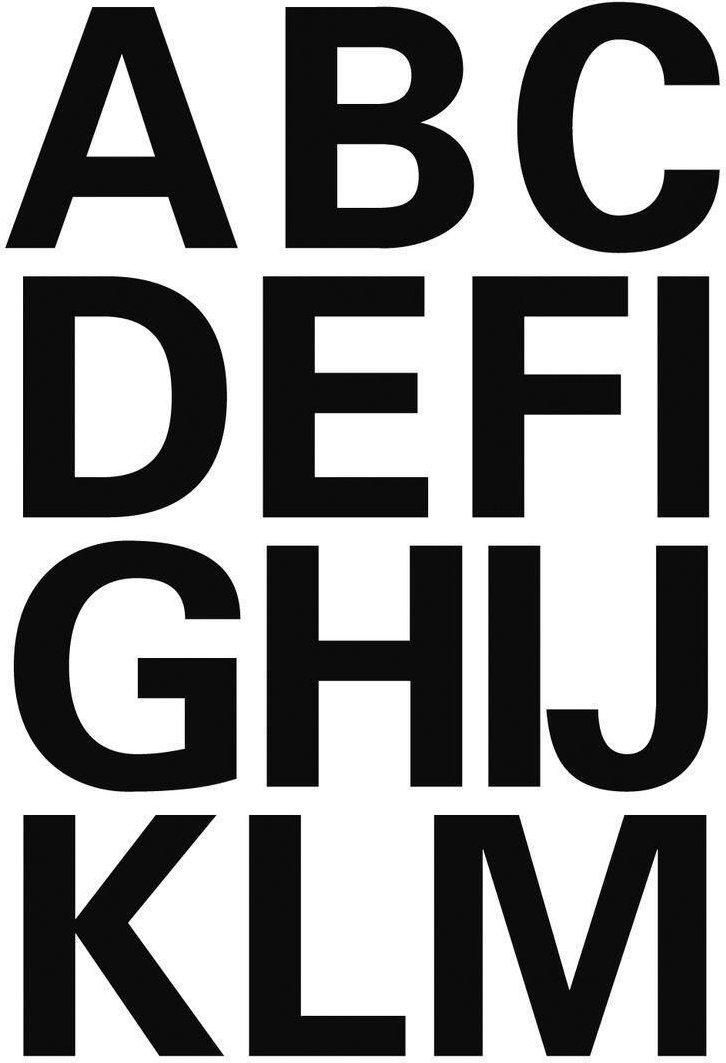 HERMA Klebebuchstaben Buchstaben A-Z