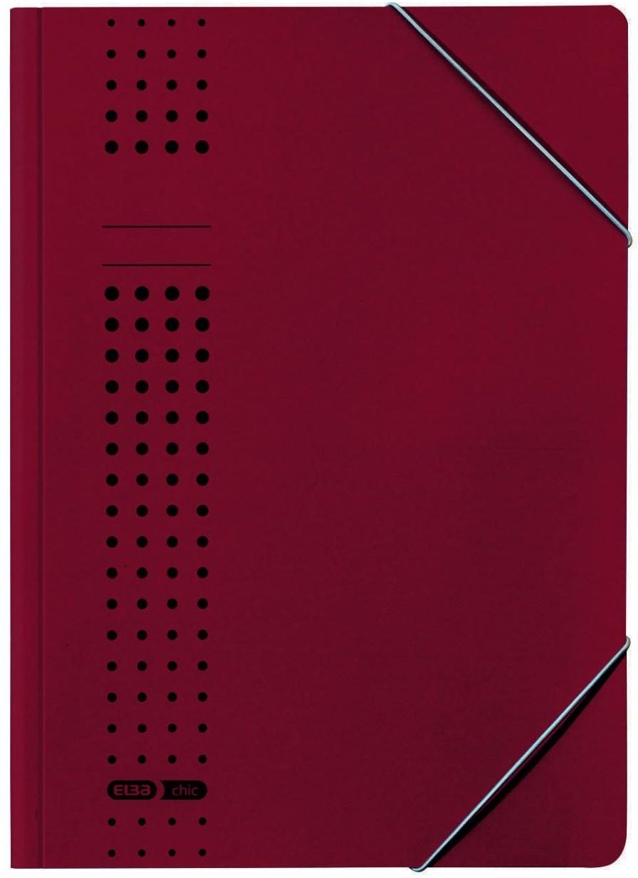 ELBA Eckspanner Chic DIN A4 bordeaux