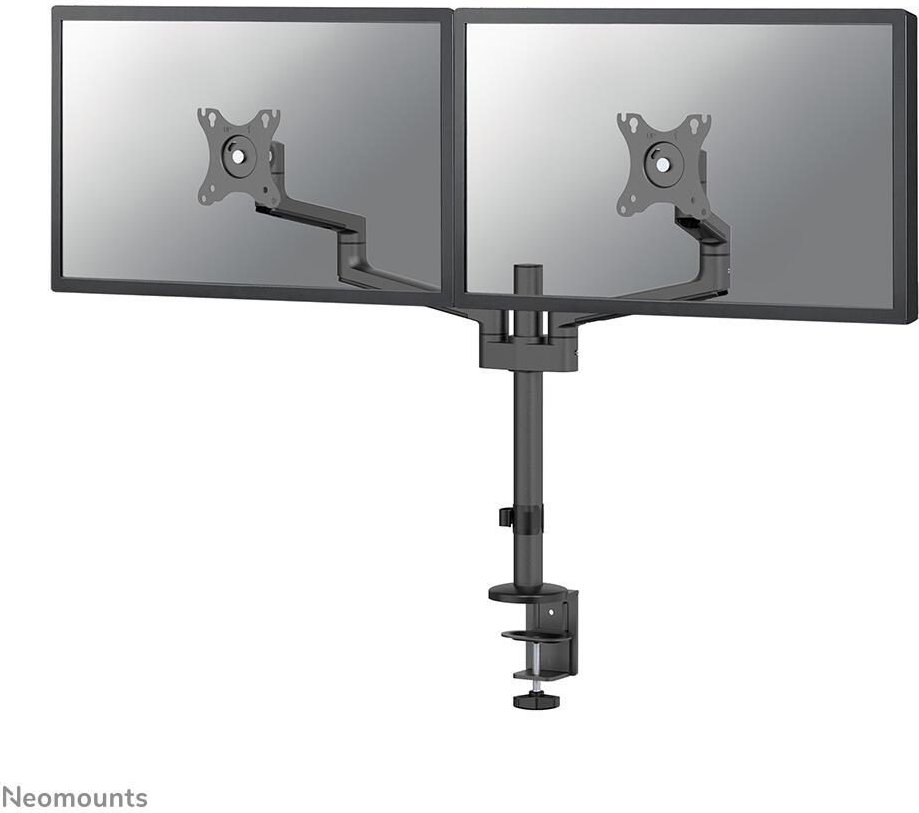 Neomounts DS60-425BL2 dual Monitor Tischhalterung