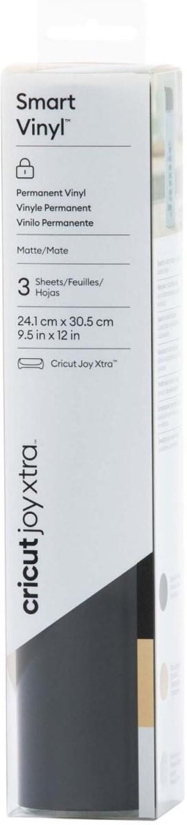 Thumbnail - Cricut Vinylfolie permanent 24.1 cm x 30.5 cm 3 St. farbsortiert