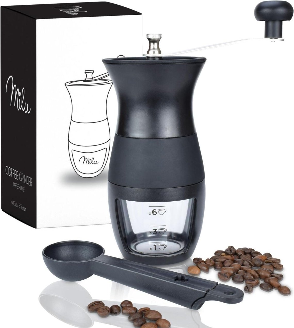 Thumbnail - Milu Kaffeemühle schwarz