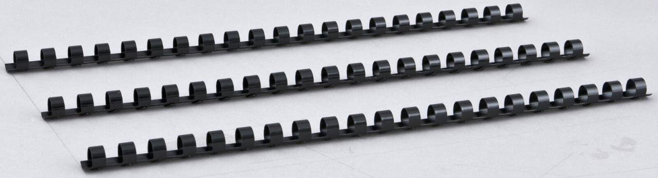 RENZ Kunststoffbinderücken schwarz