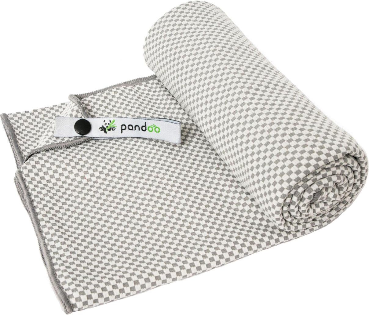 pandoo S Badetuch 40 cm x 80 cm grau