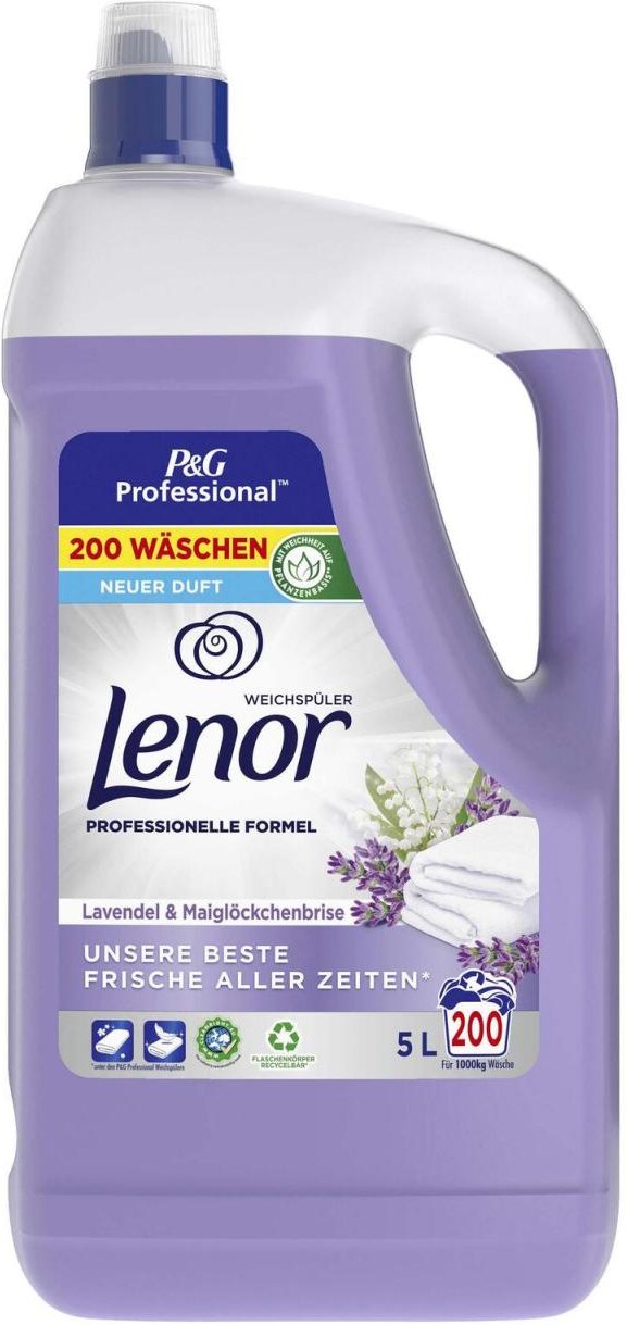 Thumbnail - Lenor Professional Weichspüler Lavendel & Maiglöckchenbrise 5,0 l