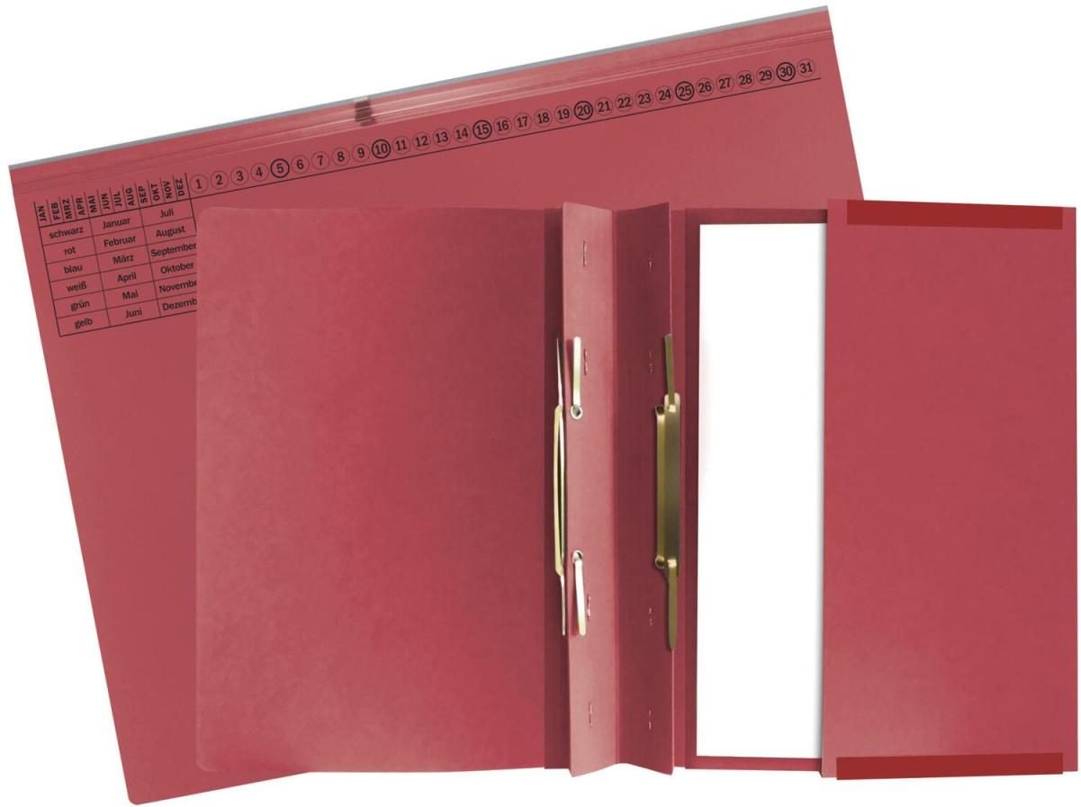 Exacompta Exaflex Premium Hängehefter kaufmännische Heftung DIN A4 rot