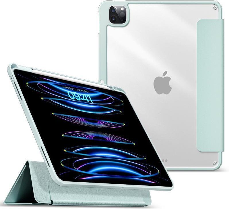 eSTUFF Boston Flip-Hülle für das Apple iPad Pro der 3. & 4. Generation, 11" - Light Green (Bulk)