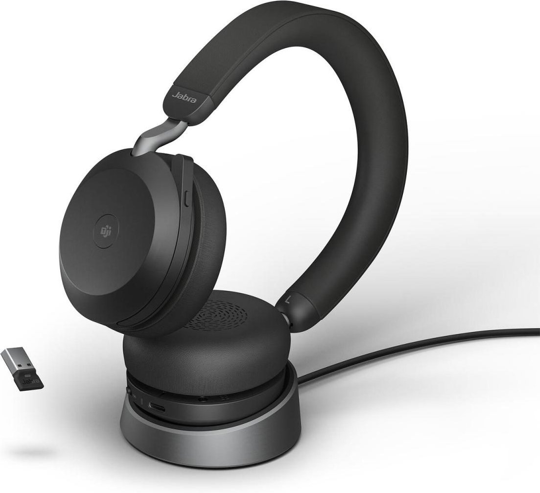Jabra Evolve2 75 MS Stereo Headset On-Ear