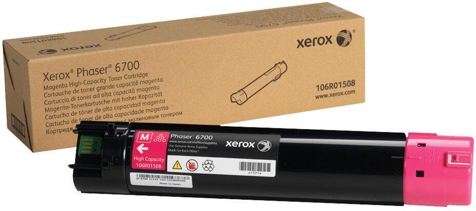 Xerox Original Toner magenta 12.000 Seiten für Phaser 6700 (106R01508)