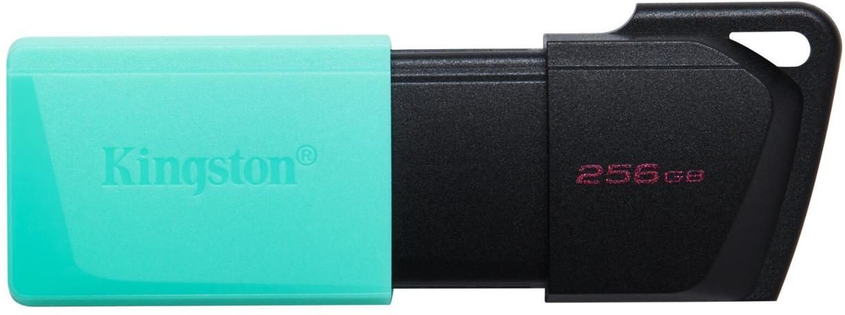 Kingston DataTraveler Exodia M USB-Stick 256 GB, Schwarz/Türkis