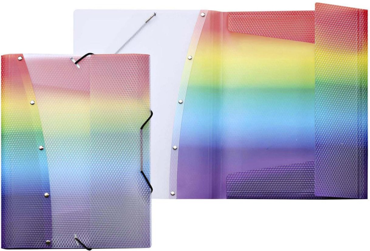 VELOFLEX Sammelmappe Rainbow DIN A4 Motiv
