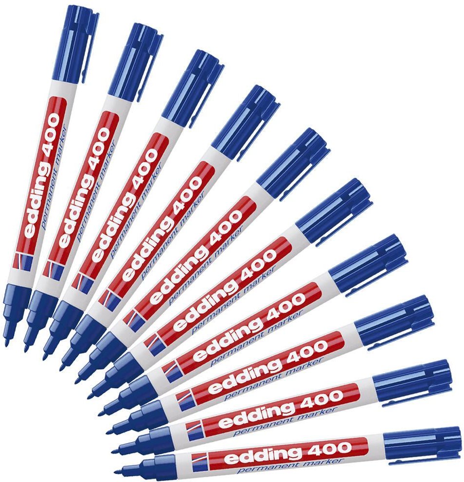 Thumbnail - edding 400 Permanentmarker 1.0 mm Blau