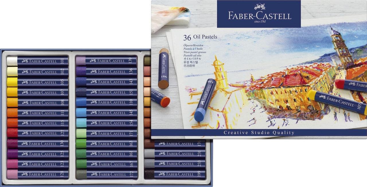 FABER-CASTELL Ölkreide Mehrfarbig