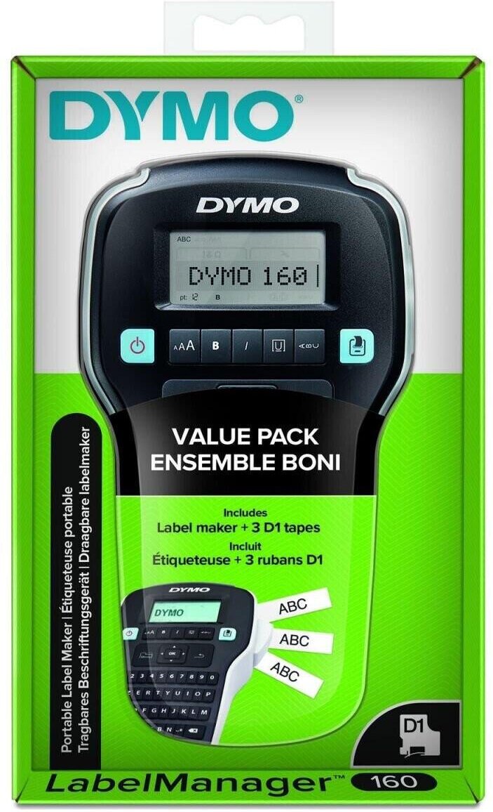 DYMO® LabelManager™ 160 Value PackBeschriftungsgerät, QWERTZ-Tastatur