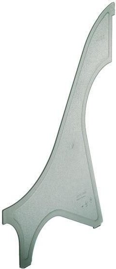 LEITZ Trennwand für Stehsammler grau-transparent