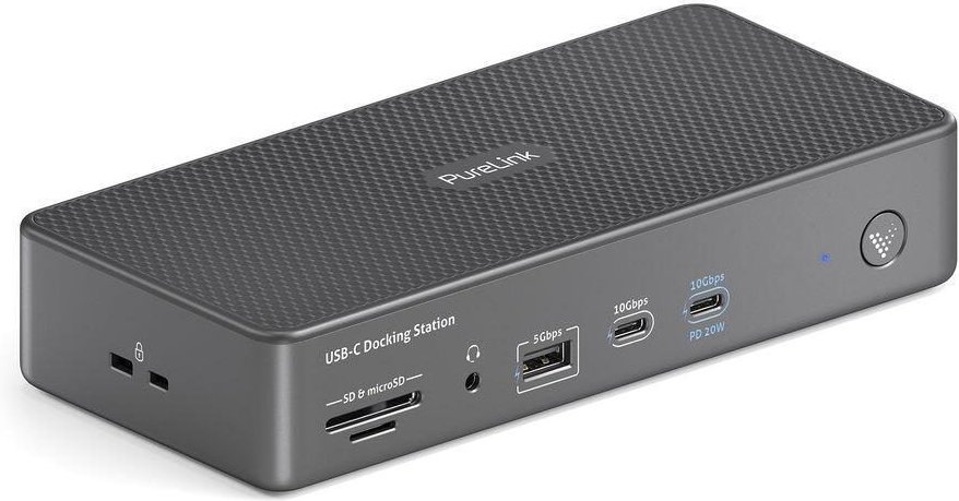 Vuelogic - USB-C Docking Station - Quad Display DisplayLink ready - 8K-Unterstützung