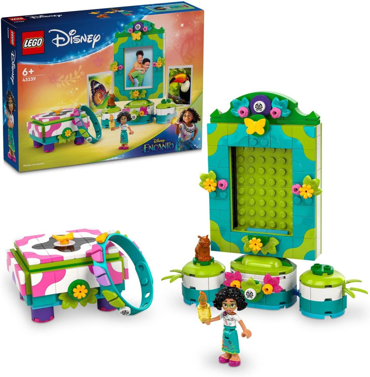 LEGO® Disney Princess 43239 Mirabels Fotorahmen und Schmuckkassette
