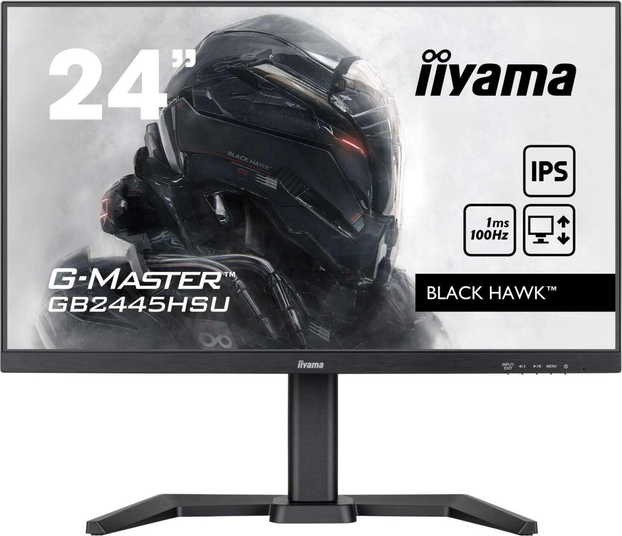 iiyama G-Master GB2445HSU-B2 Gaming Monitor 60,5 cm (24 Zoll)