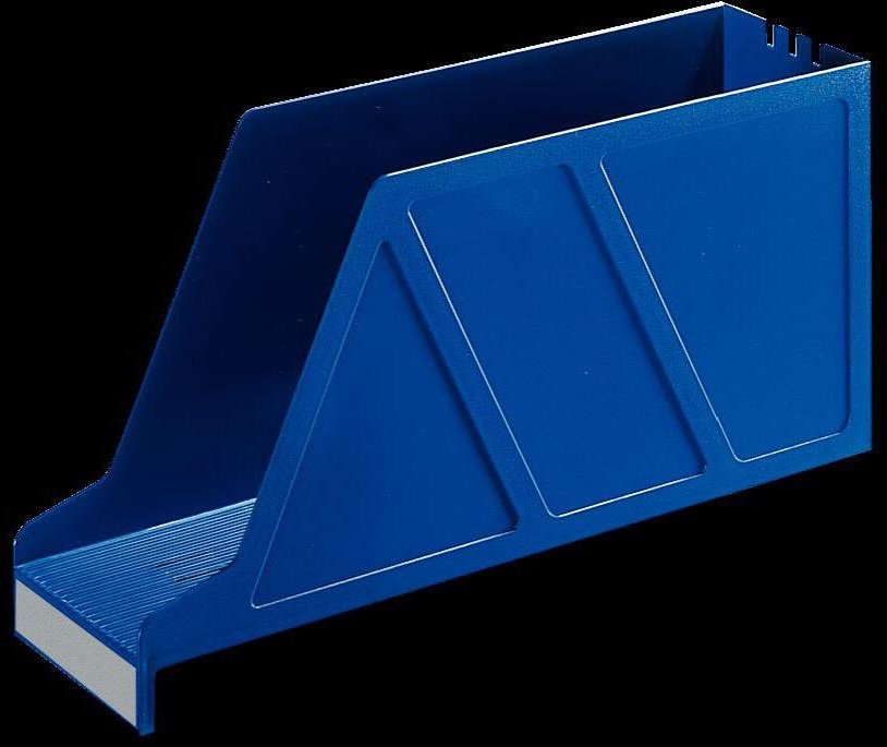Thumbnail - LEITZ Stehsammler Standard 2427 Polystyrol blau , DIN A4 quer