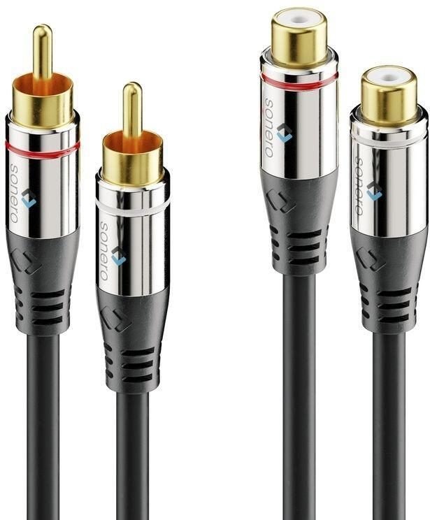 Thumbnail - Sonero 2x Cinch Stereo Verlängerung 5,0m