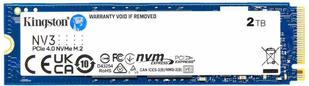 Kingston NV3 - M.2 2280 NVMe SSD - 2TB