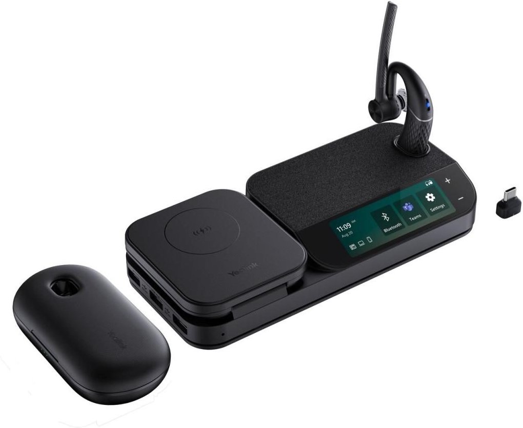 Yealink Headset BH 71 Workstation Pro USB-C Wireless mit Ladecase