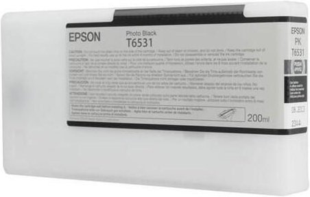 Epson Original UltraChrome Druckerpatrone schwarz matt 200ml (C13T653800)