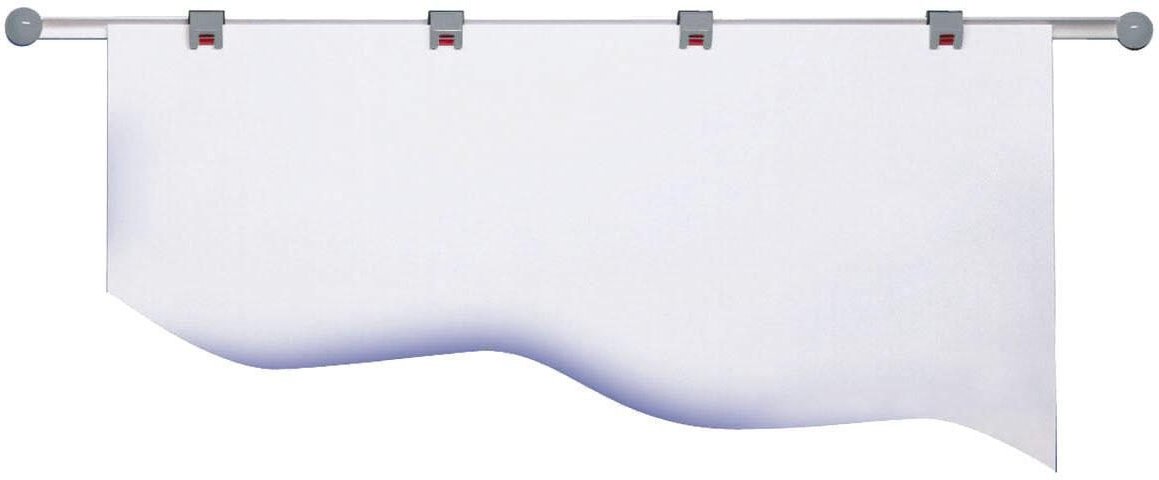 MAUL Planhalter 104.5 cm Wandmontage grau