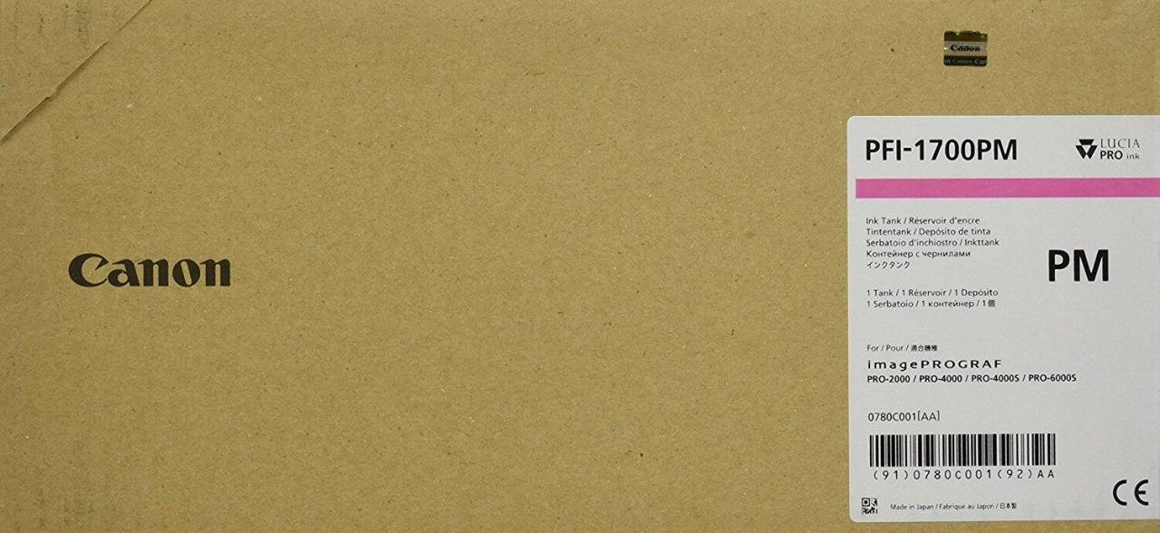 Canon Original PFI-1700PM Druckerpatrone - fotomagenta 700ml