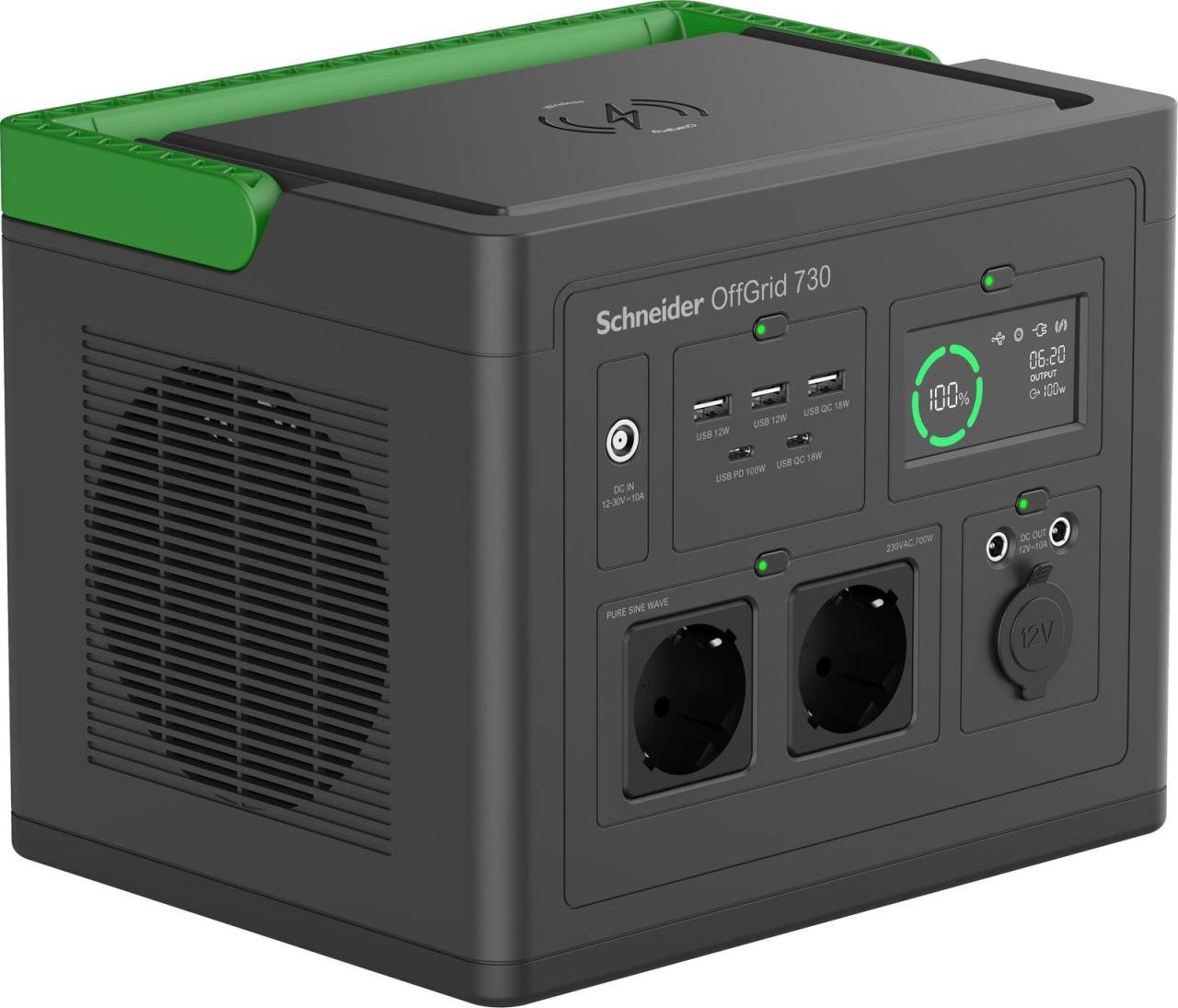 Schneider OffGrid Portable Power Station PPS730-GR 700 W