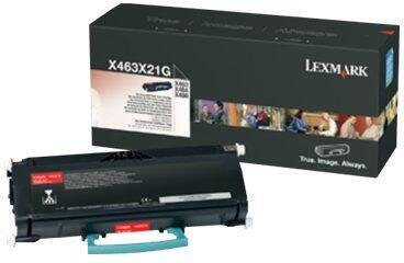 Lexmark Original Toner Standard Variante - X463 schwarz 15000 Seiten (X463X21G)