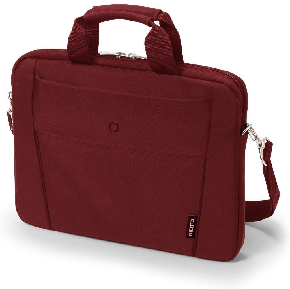 DICOTA Slim Case BASE 35,8 cm (14.1") Notebook-Tasche, rot