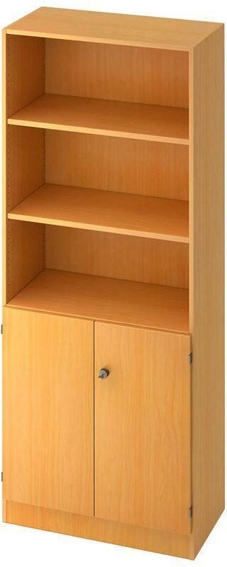 HAMMERBACHER Regalschrank V6770, V6770/6/6/SG buche