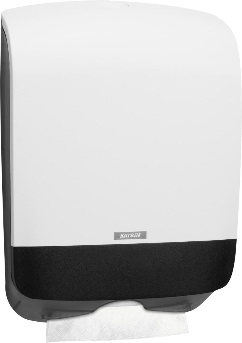KATRIN Papierhandtuchspender Mini 350 Tücher weiß