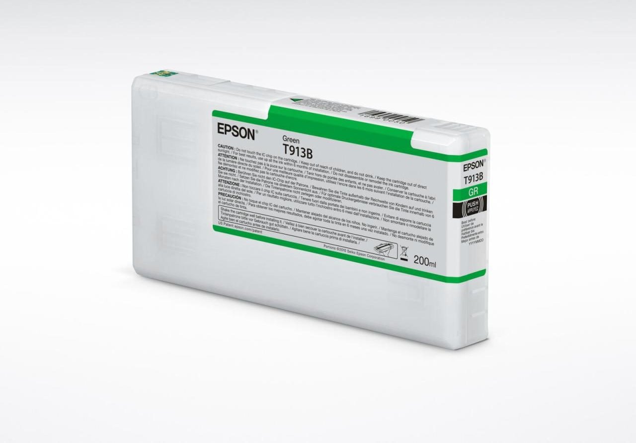 Epson Original T913B Druckerpatrone grün 200ml (C13T913B00)