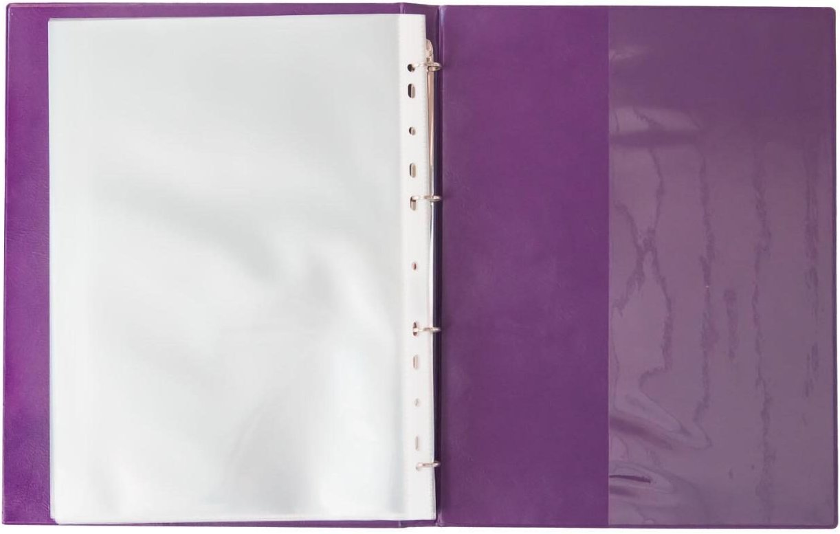 Idena Zeugnismappe DIN A4 violett/blau