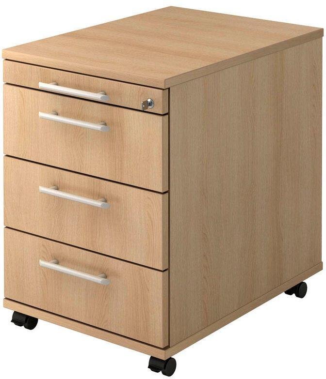 HAMMERBACHER Rollcontainer VAC30/E/E/RE eiche