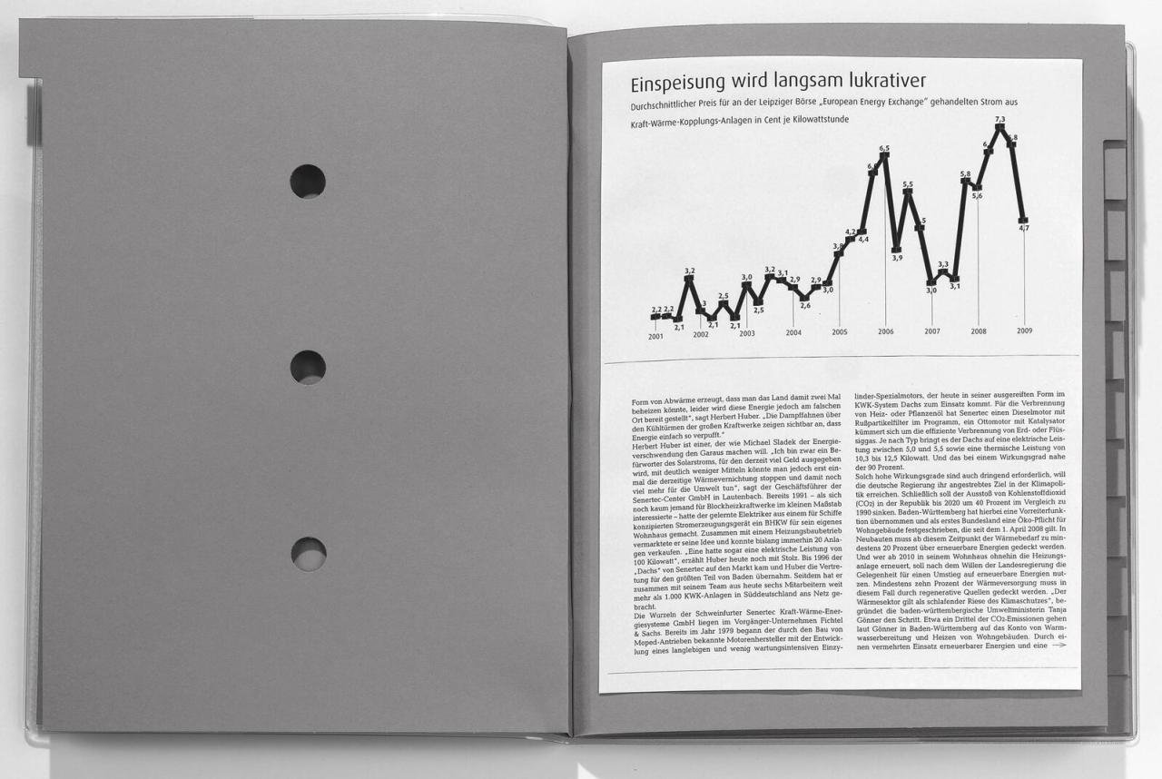 bene Ordnungsmappe DIN A4 12-Fach  grau