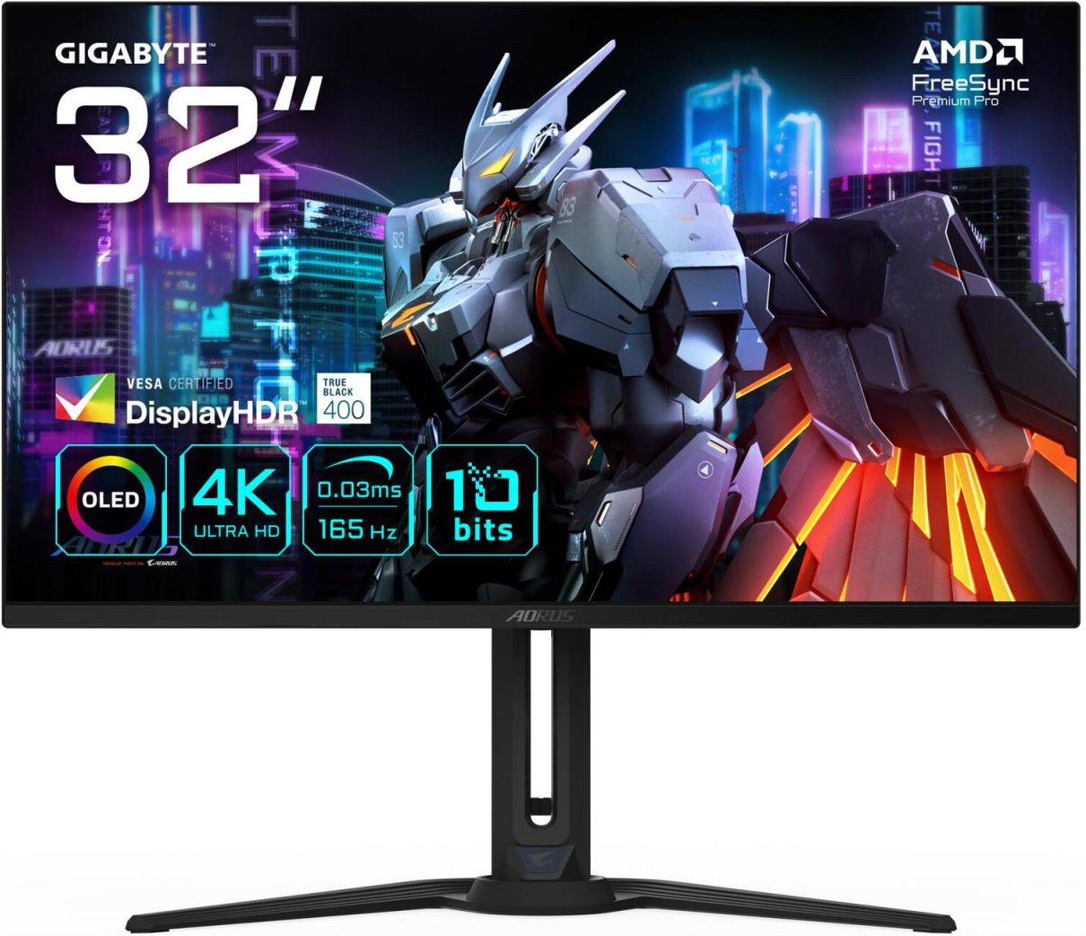 Gigabyte AORUS FO32U OLED 4K UHD Gaming Monitor